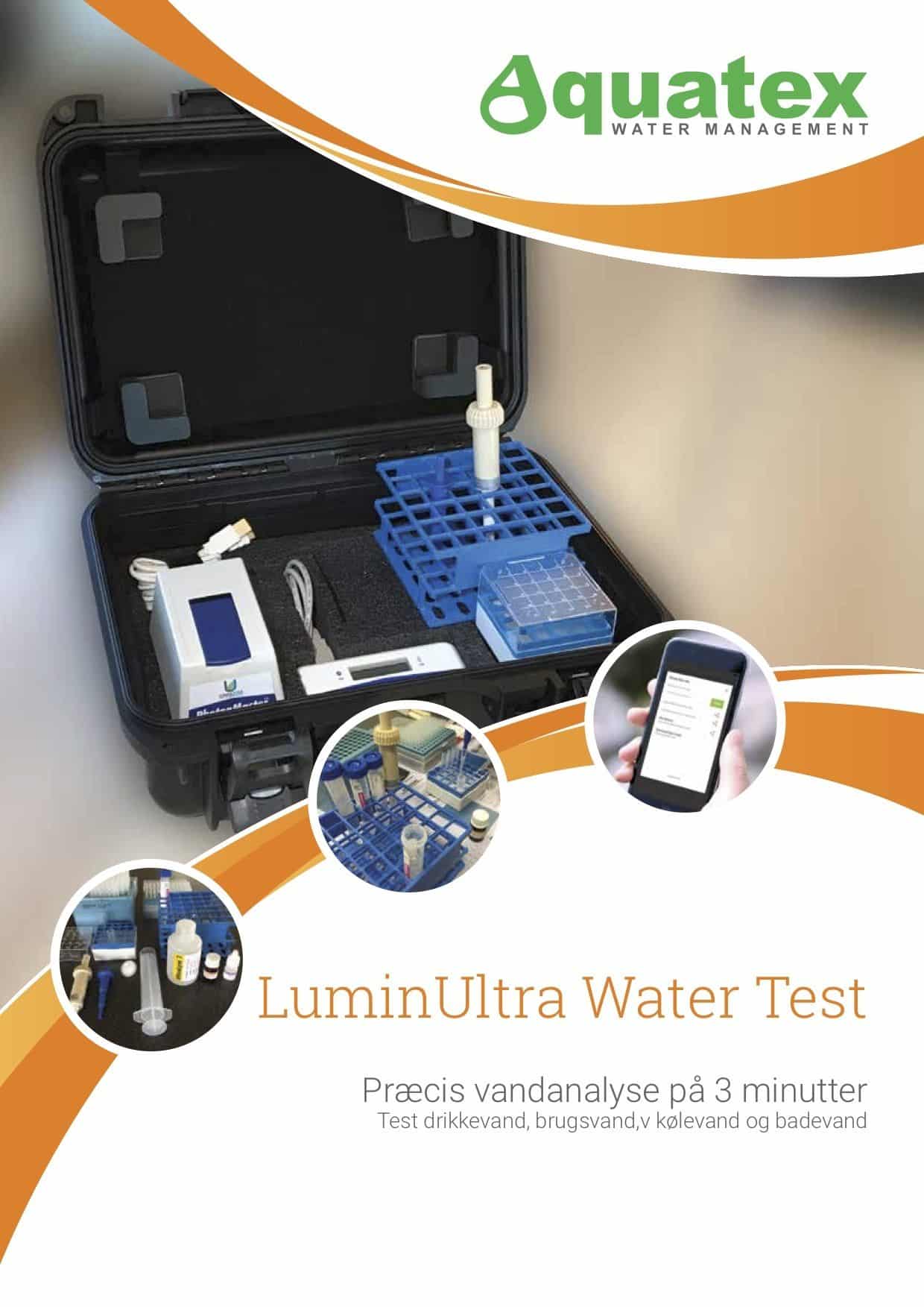 LuminUltra Water Test brochure